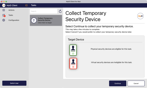 Collect replacement Device
